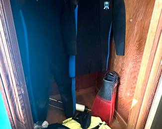 Scuba Wet Suit and Gear
