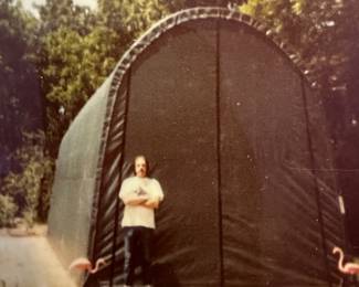 Metal Frame For Hoop Structure