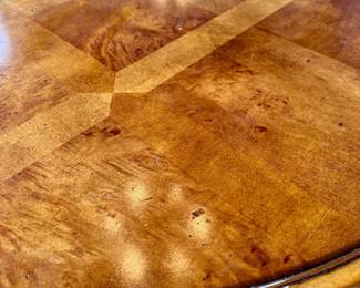 Close Up- ($450- Round cocktail table, by Turnberry, 44D x 21H)