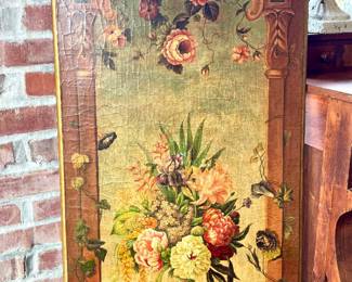 ($350 each, 2 available- wall panels, in the style of Maitland Smith, 26x60)