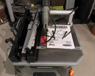 Rockwell saw with wall mount