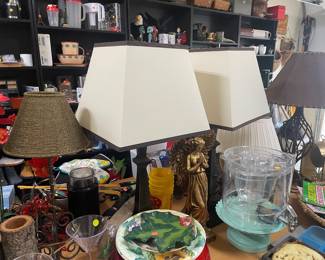 Table and Floor Lamps, 
