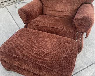 Chair and Half with Ottoman