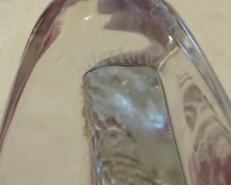 	#68	KW	Waterford Signed Crystal Nautical Sailboat Paperweight 5x5.75x2 *FIRM*	 $ 55.00 		