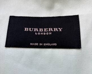 	#85	KW	NEW Vintage - Burberry London Cotton Full Zip Jacket - Size M *FIRM*	 $ 225.00 		