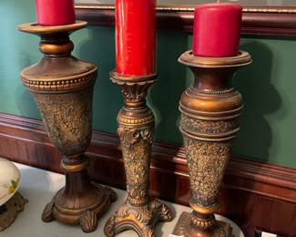 	#45		Set of Candle holders - heavy	 $ 20.00 		