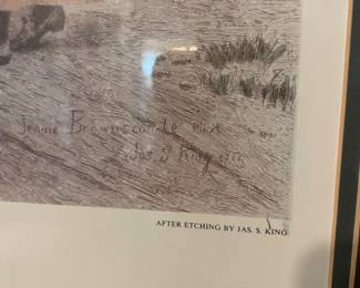 	#46		Sunday morning in sleepy hollow print -  44x34 	 $ 60.00 		