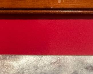 	#096	RA	Coach bear Bryant print by Donald B Williams 323/20500 12x15” frame as is 	 $ 80.00 		