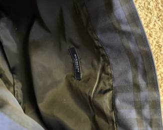 	#84	KW	NEW Vintage Navy/Black/Pink Burberry Tote Lined 16x12.5 Dual Handled NO 113425 "Nova Check Pattern *FIRM*	 $ 165.00 		