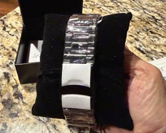 	#53		Lucien Piccard 12011-BB11GA Mens Chronograph Movement Watch Waterproof 330m - Stainless Steel w/Sapphite Crystal - NEW w/box	 $ 200.00 		