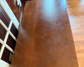 	#8		Broyhill Wood Coffee Table - as is finish -  28 x 48 x 19 	 $ 35.00 																							