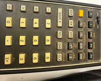 	#108	RA	Hewlett-Packard HP 80 calculator with pouch and power source -untested	 $ 35.00 		