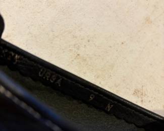 	#86	KW	Brighton URSA Black Driving Leather Loafers - Size 9N *FIRM*	 $ 40.00 		