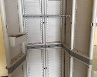 	#116		Rubermaid 18x69" Storage Cabinet	 $ 50.00 		