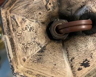 	#43		Rodgers Silverplate Candlestick Vanity Lamp - working	 $ 20.00 		