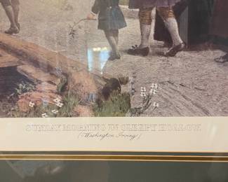 	#46		Sunday morning in sleepy hollow print -  44x34 	 $ 60.00 		