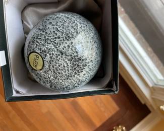 	#37		Dynesty Gallery - Glow in the Dark Moon Glow Paper Weight	 $ 30.00 		