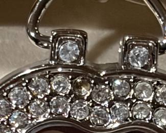 	#54		Dufonte by Lucien Piccard Women's "Follow Your Heart" Watch ( as is) - w/box	 $ 28.00 		