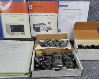 DW041 EF Johnson Messenger Two  223 Manuals, Receiver Tubes