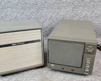DW061 Vintage Lafayette, and Kenwood External Radio Speakers
