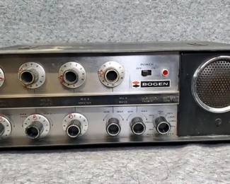 DW088 Vintage Bogen MTX30A Vacuum Tube Public Address Amplifier