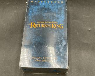 Sealed Lord Of The Rings VHS