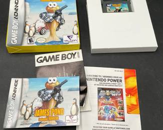 James Pond GBA Gameboy Advance Video Game