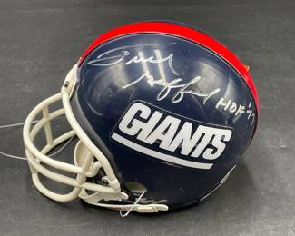 Frank Gifford Signed Helmet
