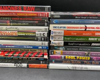 Music & Concert DVD's