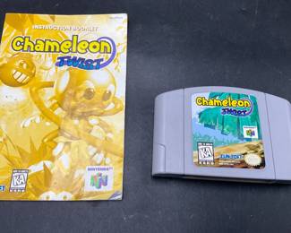 Chameleon Twist Nintendo N64 Video Game