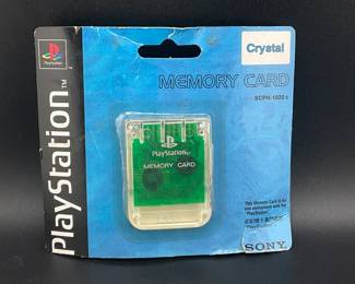 Sony PS1 Crystal Memory Card