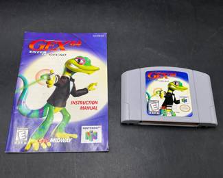 GEX 64 Nintendo N64 Video Game