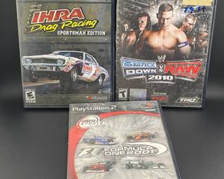 3 PS2 Video Games