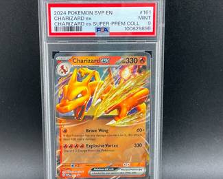 Pokemon Charizard Graded Card