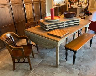 Harvest table from another angle