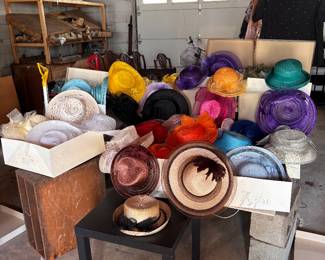 Hat heaven free box for purchase three hats!