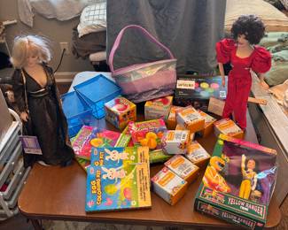 Easter goodies and collector toys