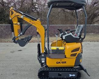2025 CFG QK18R Mini Excavator, Unused