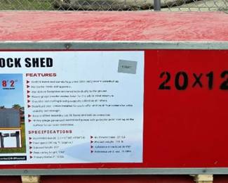 2026 SKLP SK-LS20 Metal Livestock Shelter, Unused