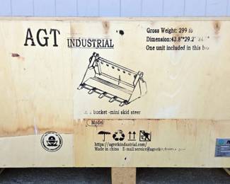 2026 AGT M-4 In 1 BCT Skid Steer Bucket, Unused