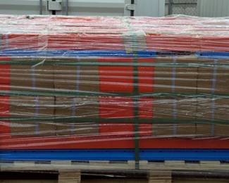 2026 SKLP SK-HJ6 40 Ft 6 Section Heavy Duty Metal Storage Shelves, Unused