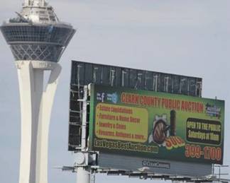 CLARK COUNTY PUBLIC AUCTION  BILLBOARD