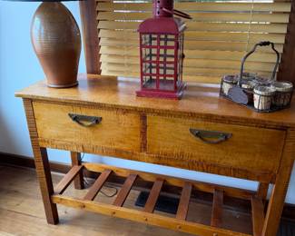Hand crafted sideboard