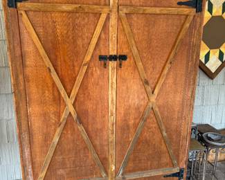 Custom storage cabinet