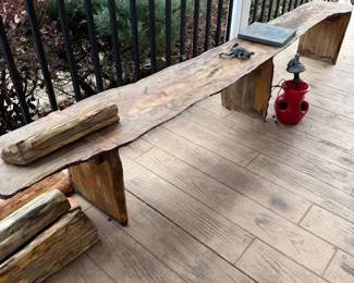 Outdoor porch seat