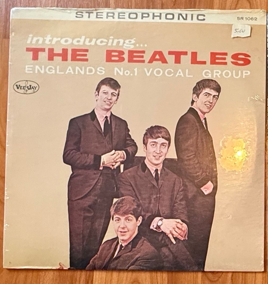 Introducing... The Beatles (Vee-Jay Records SR 1062) - Factory Sealed
