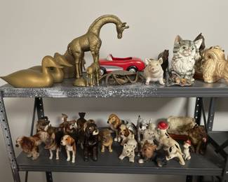 Ceramic Animal Figurines Collection