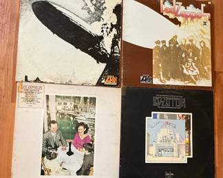 Assorted Classic Rock & Pop Vinyl Records Collection