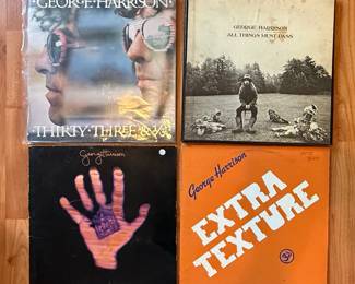 George Harrison Vinyl Record Collection