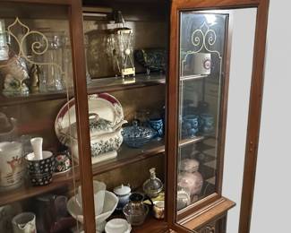 China Cabinet with Inside Lights